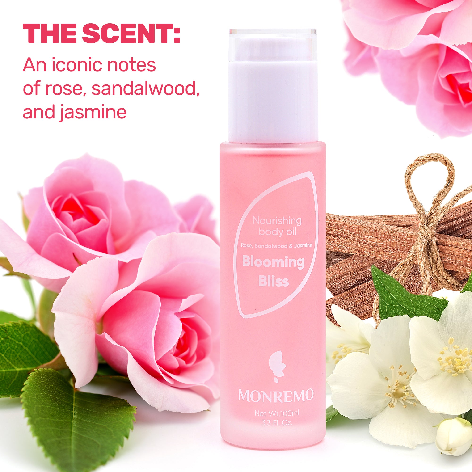 MONREMO Nourishing Body Oil - Blooming Bliss