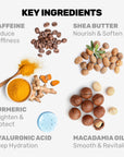 MONREMO Eye Cream with caffeine, turmeric & hyaluronic acid